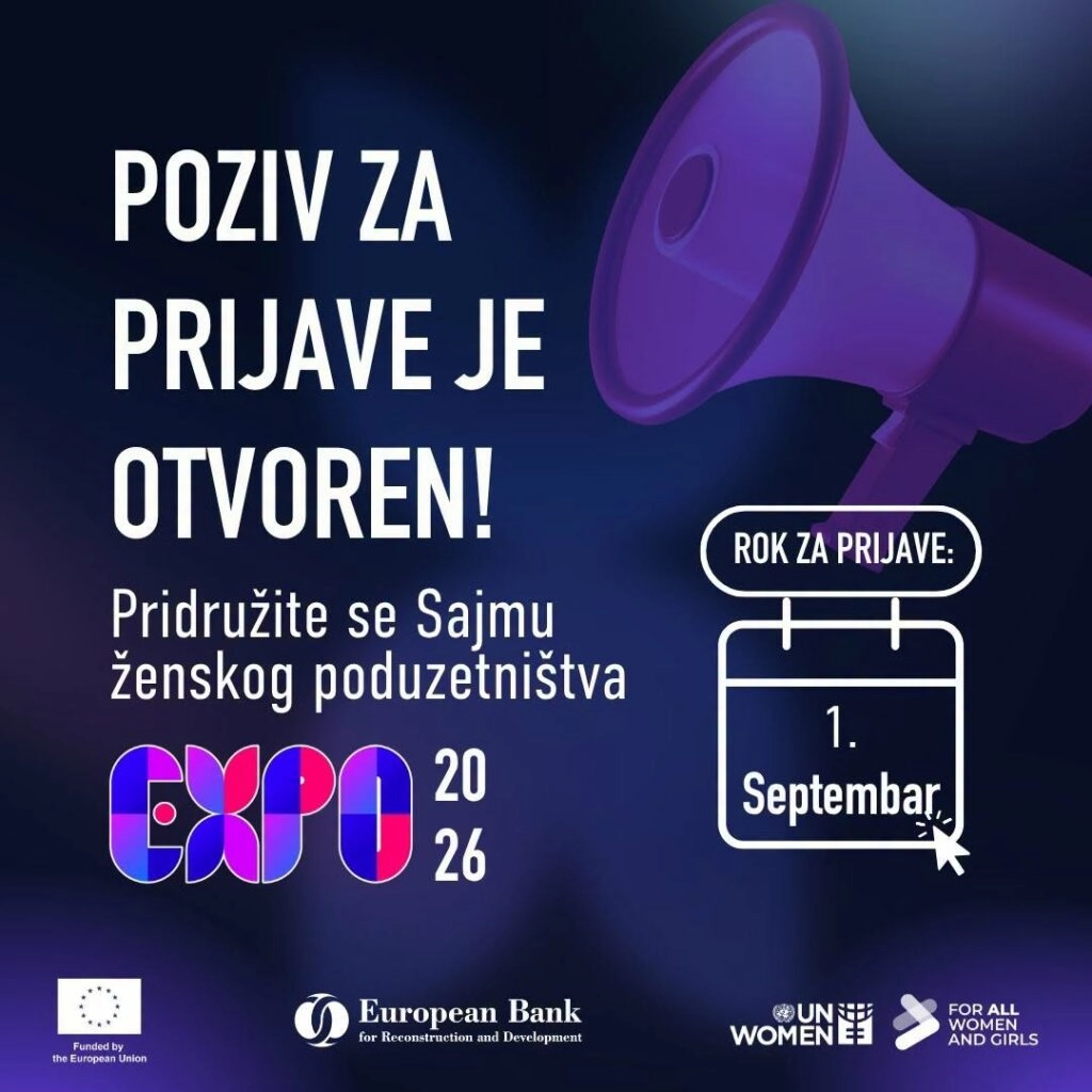 POZIV PODUZETNICAMA: Otvorene prijave za UN Women EXPO 2026/2027
